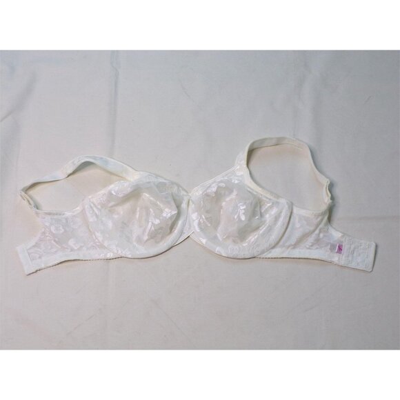 🆕 WACOAL Awareness Full Unpadded Underwire Bra 34DD White #85567 - Picture 8 of 12